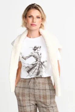 Rich & Royal T-Shirts<T-Shirt Mit Fashion-Print white