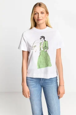 Rich & Royal T-Shirts<T-Shirt Mit Illustrations-Print