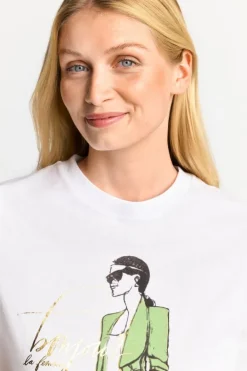 Rich & Royal T-Shirts<T-Shirt Mit Illustrations-Print