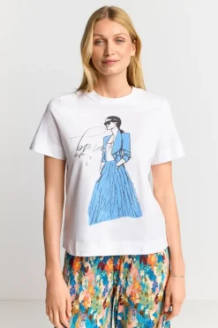 Rich & Royal T-Shirts<T-Shirt Mit Illustrations-Print
