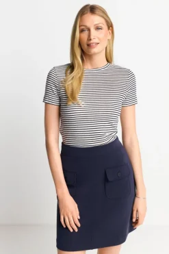 Rich & Royal T-Shirts<T-Shirt Mit Metallfäden