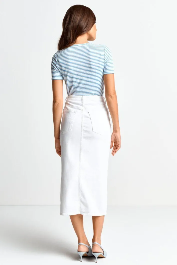 Rich & Royal T-Shirts<T-Shirt Mit Metallfäden cruise blue