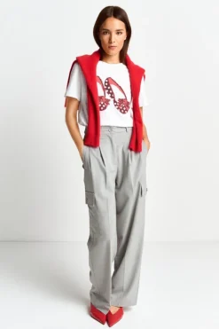 Rich & Royal T-Shirts<T-Shirt Mit Strassdetails