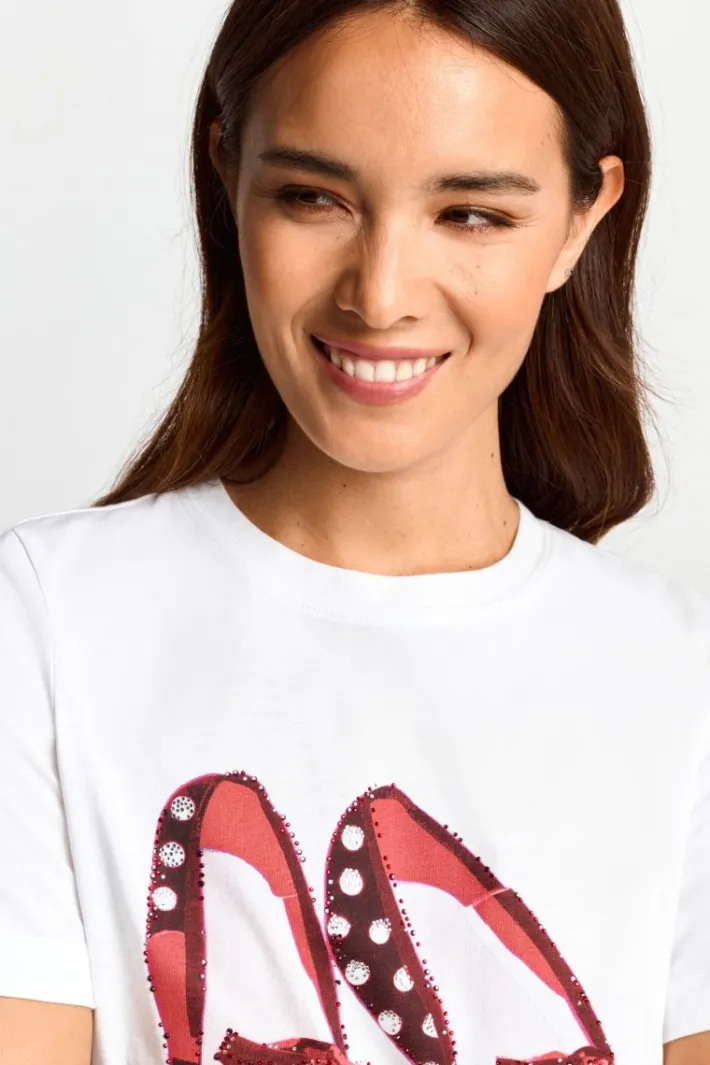 Rich & Royal T-Shirts<T-Shirt Mit Strassdetails