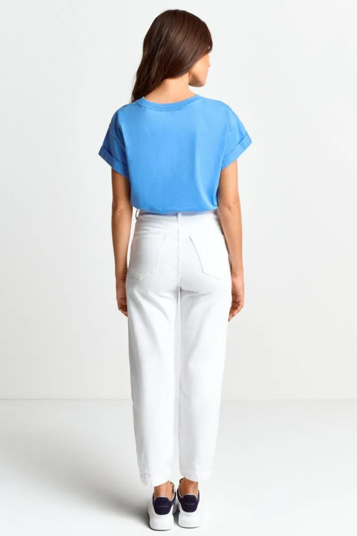 Rich & Royal T-Shirts<T-Shirt Mit Strass-Smileys