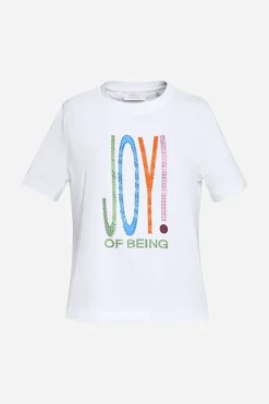 Rich & Royal T-Shirts<T-Shirt Mit Strassverzierung white