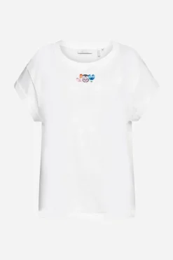 Rich & Royal T-Shirts<Weißes T-Shirt Mit Crew-Neck white
