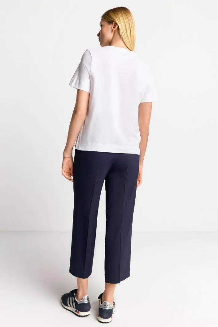 Rich & Royal T-Shirts<Weißes T-Shirt Mit Statement-Print