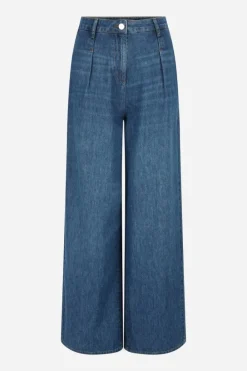 Rich & Royal Wide Leg<Wide Leg Denim Mit Hoher Taille denim blue